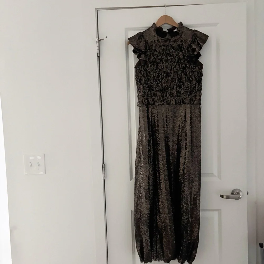 Sea New York Rachelle Sequin Midi Dress - Picture 3 of 7